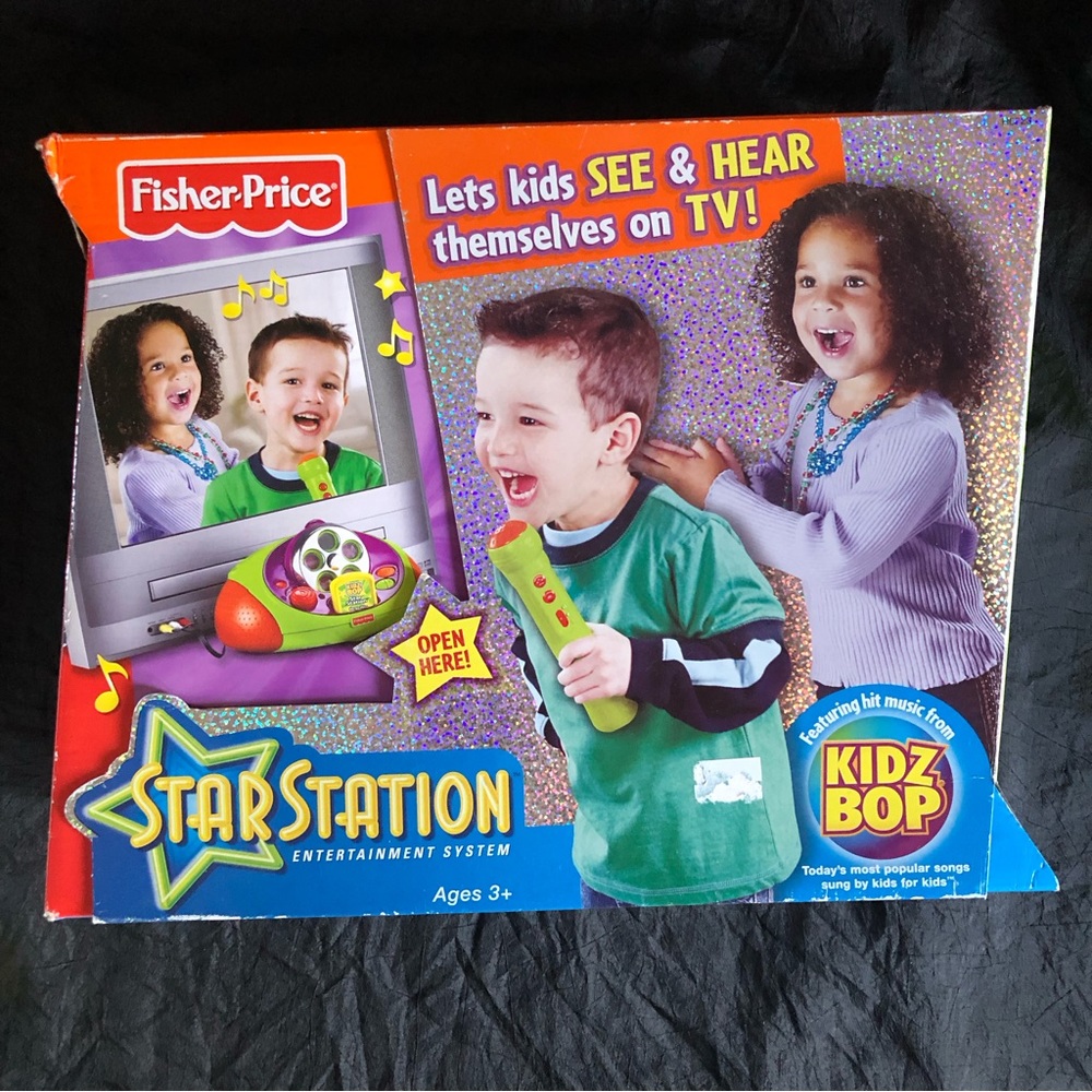 2005 Fisher Price Star Station Entertainment System Kidz Bop